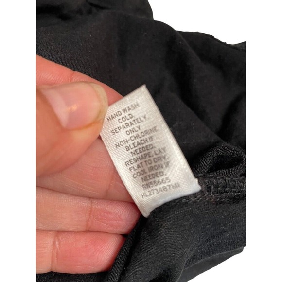 Stem NEW black strapless Body Con Ruched Shirt Size Small‎ Neon Pink - Picture 10 of 11